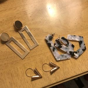 Drop Earrings: Set 6